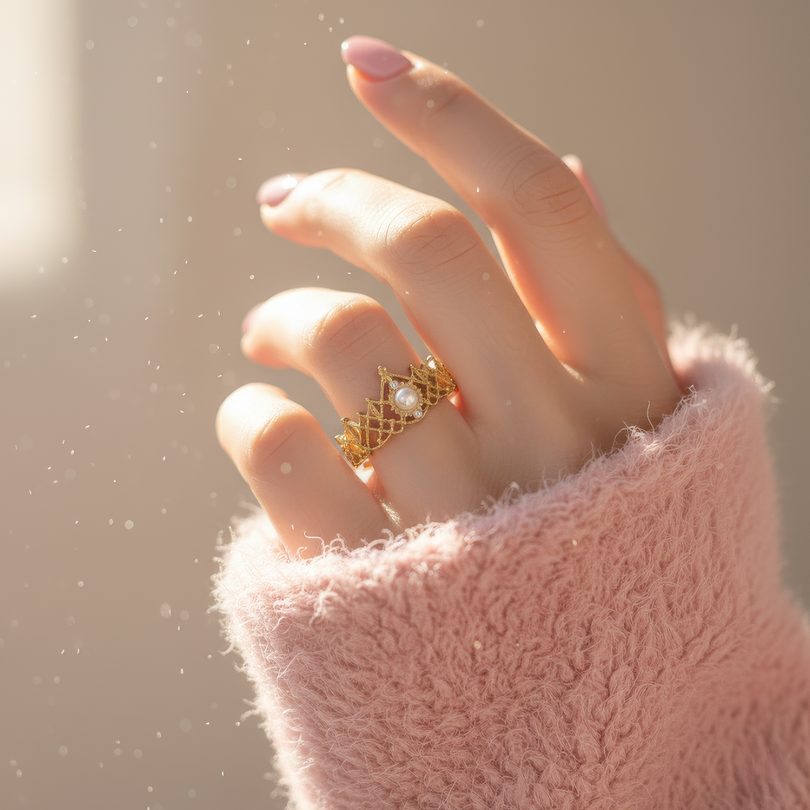 Princess Anneliese Pearl Ring