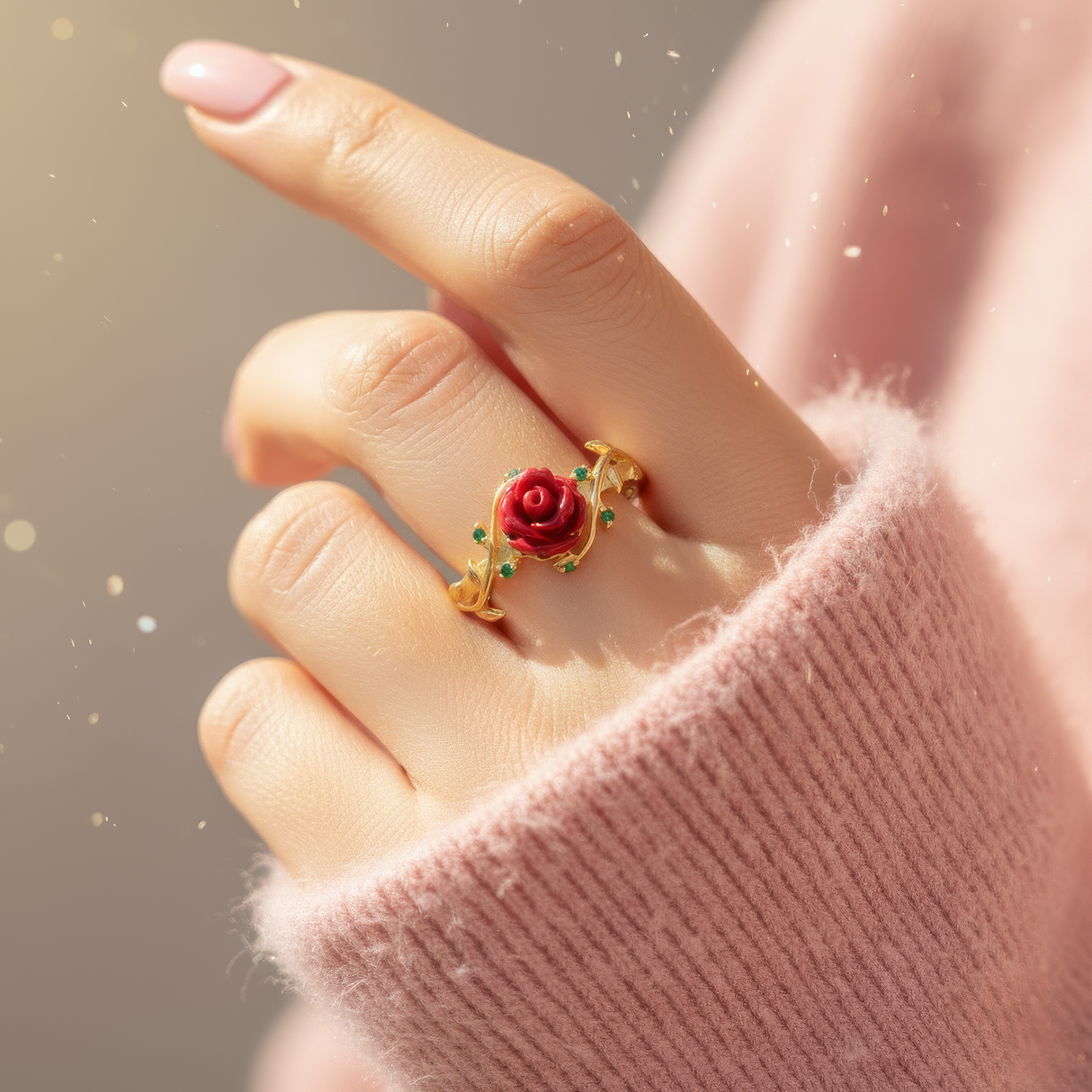 Enchanted Rose Ring