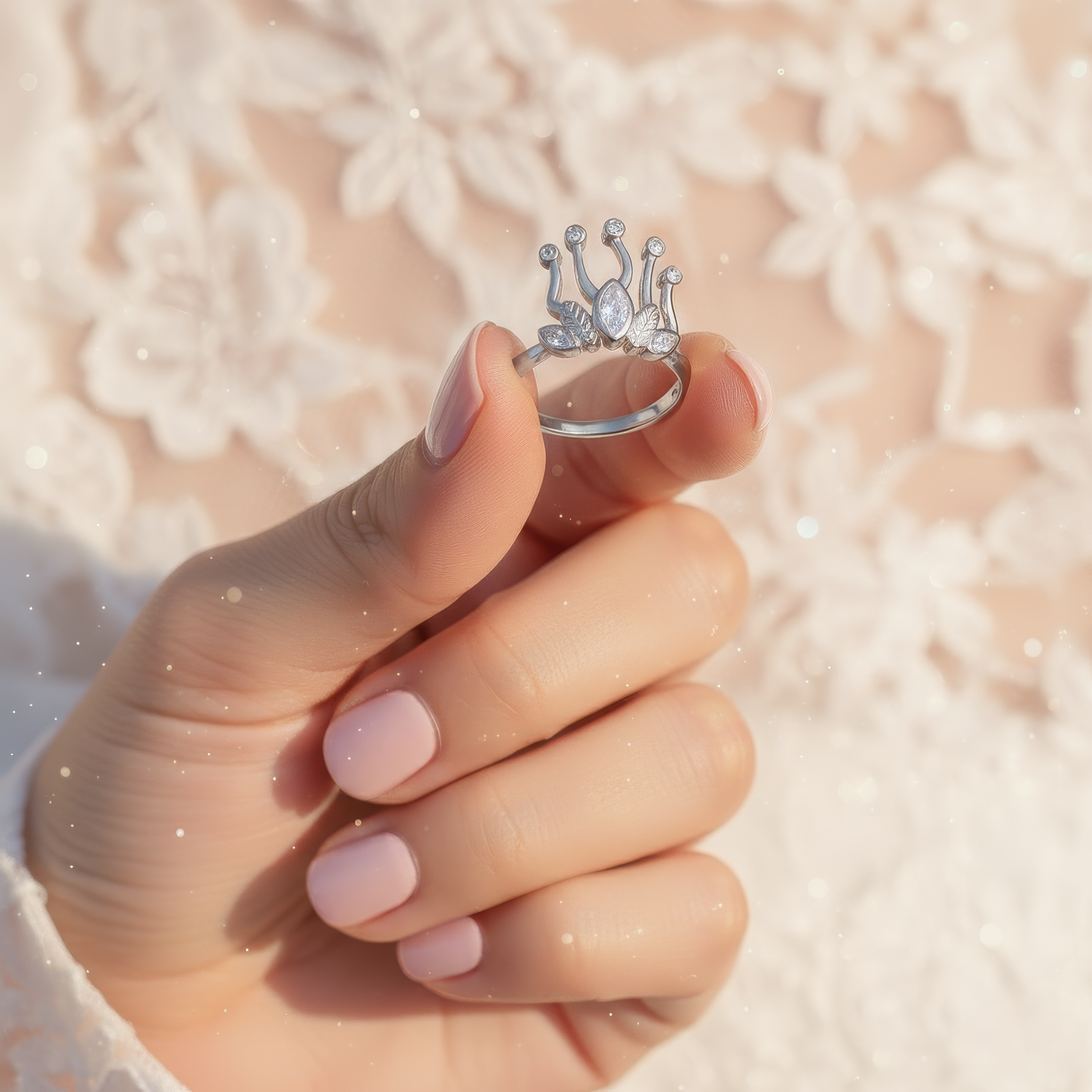 Tiana Crown Ring