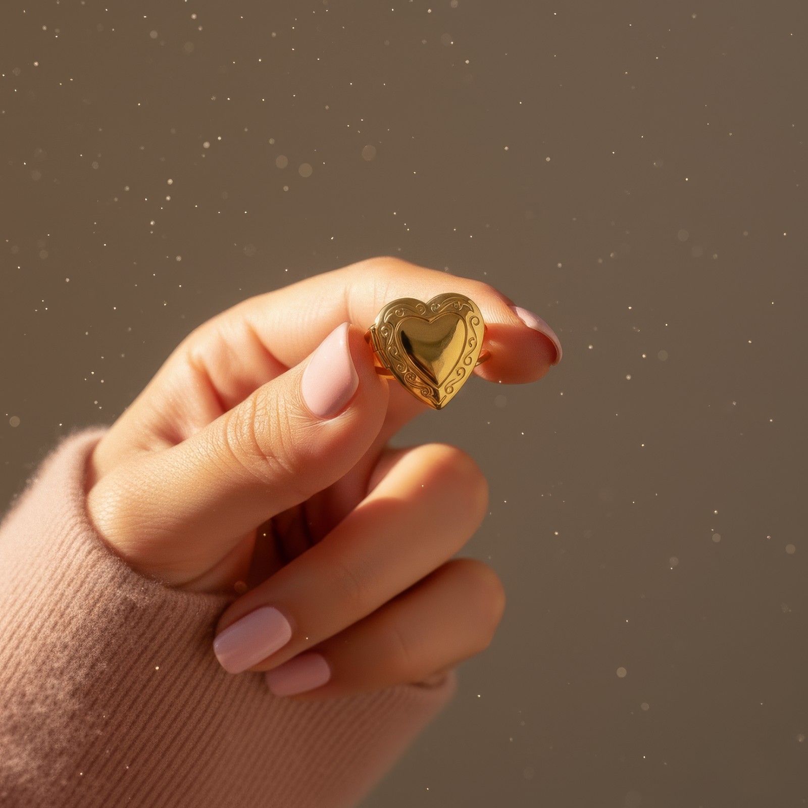 Heart Locket Ring