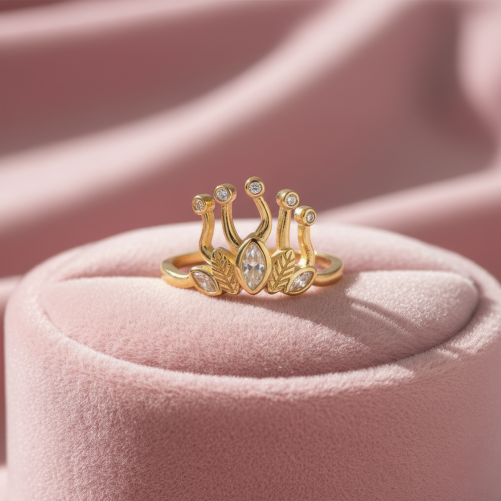 Tiana Crown Ring