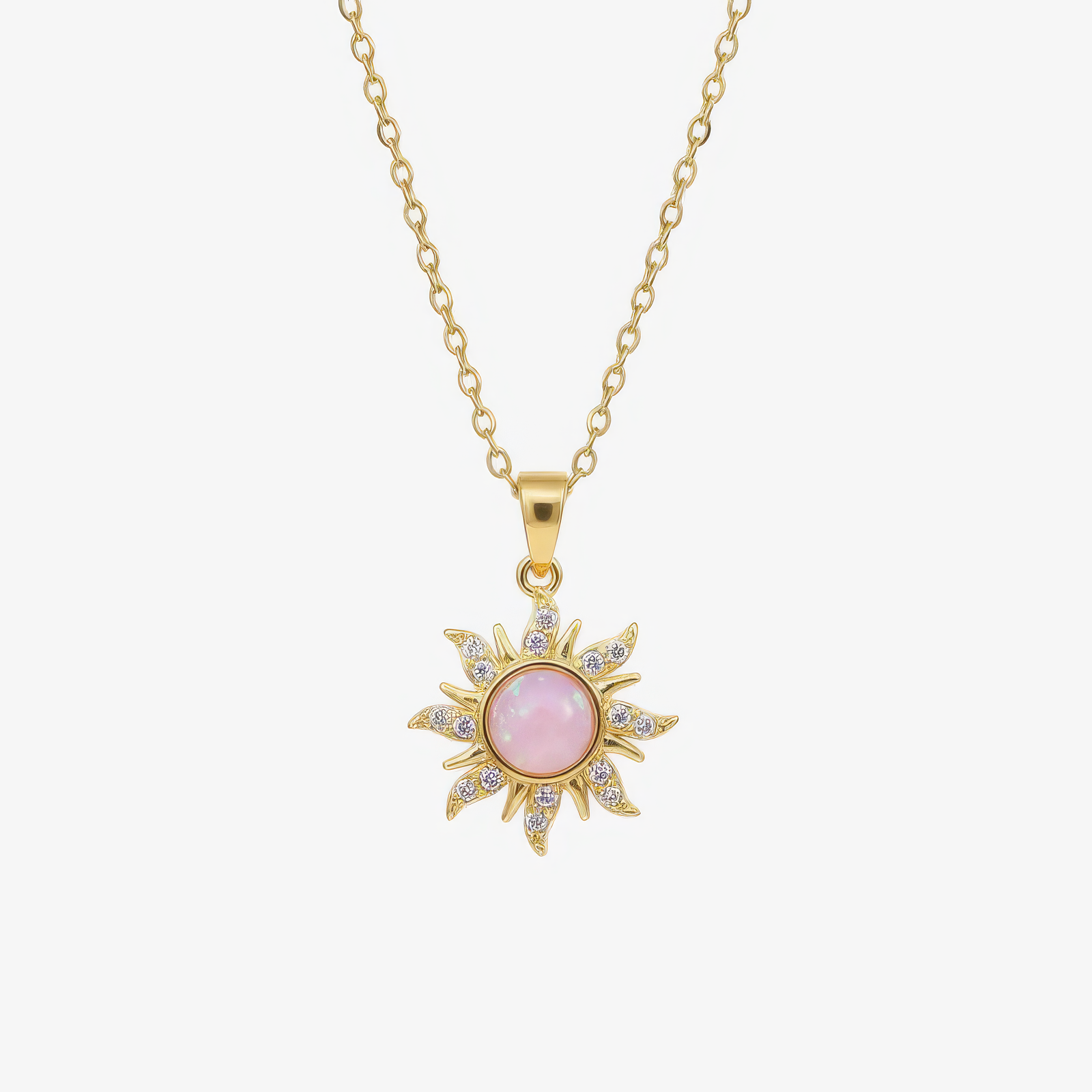Rapunzel Spinning Sun Necklace