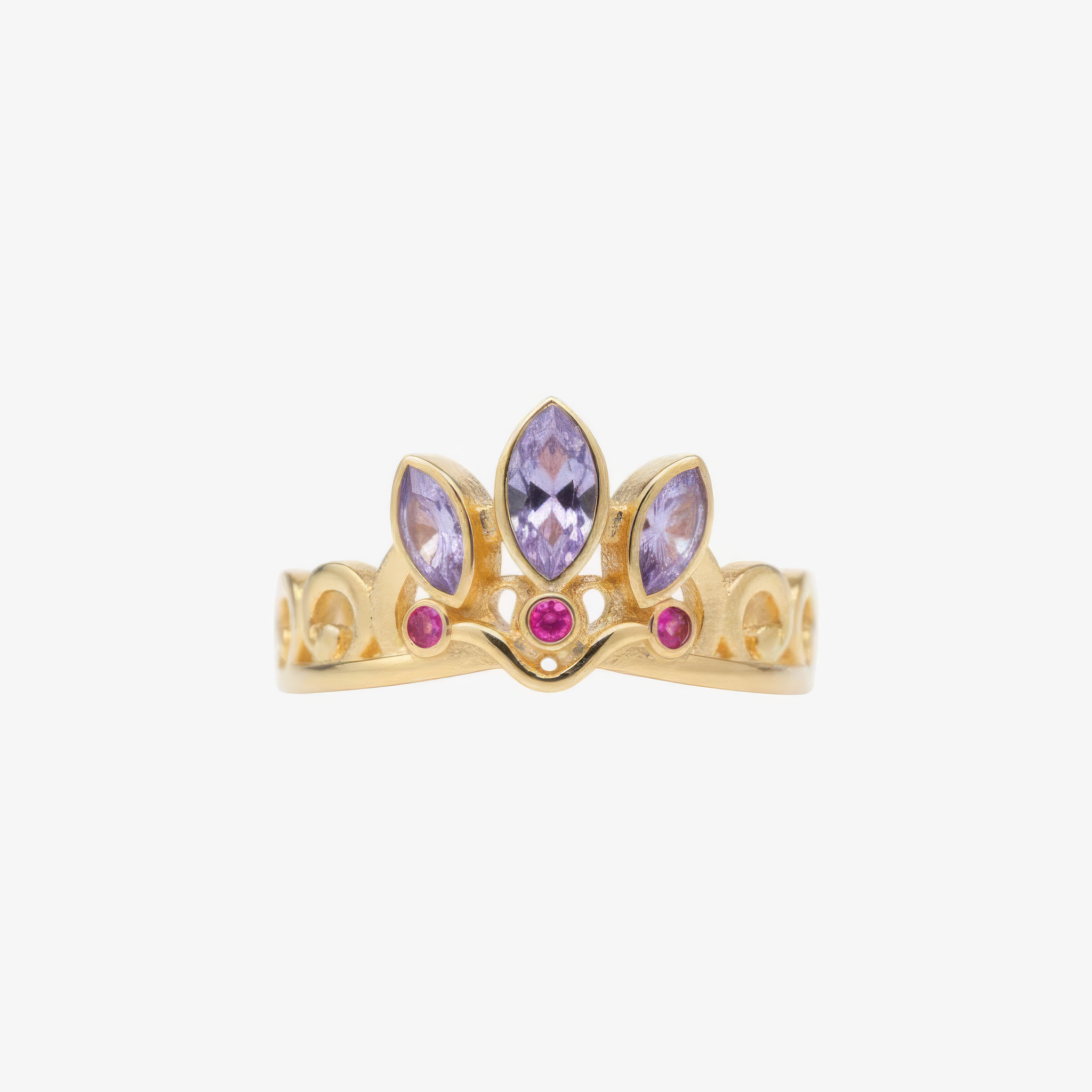 Rapunzel Crown Ring