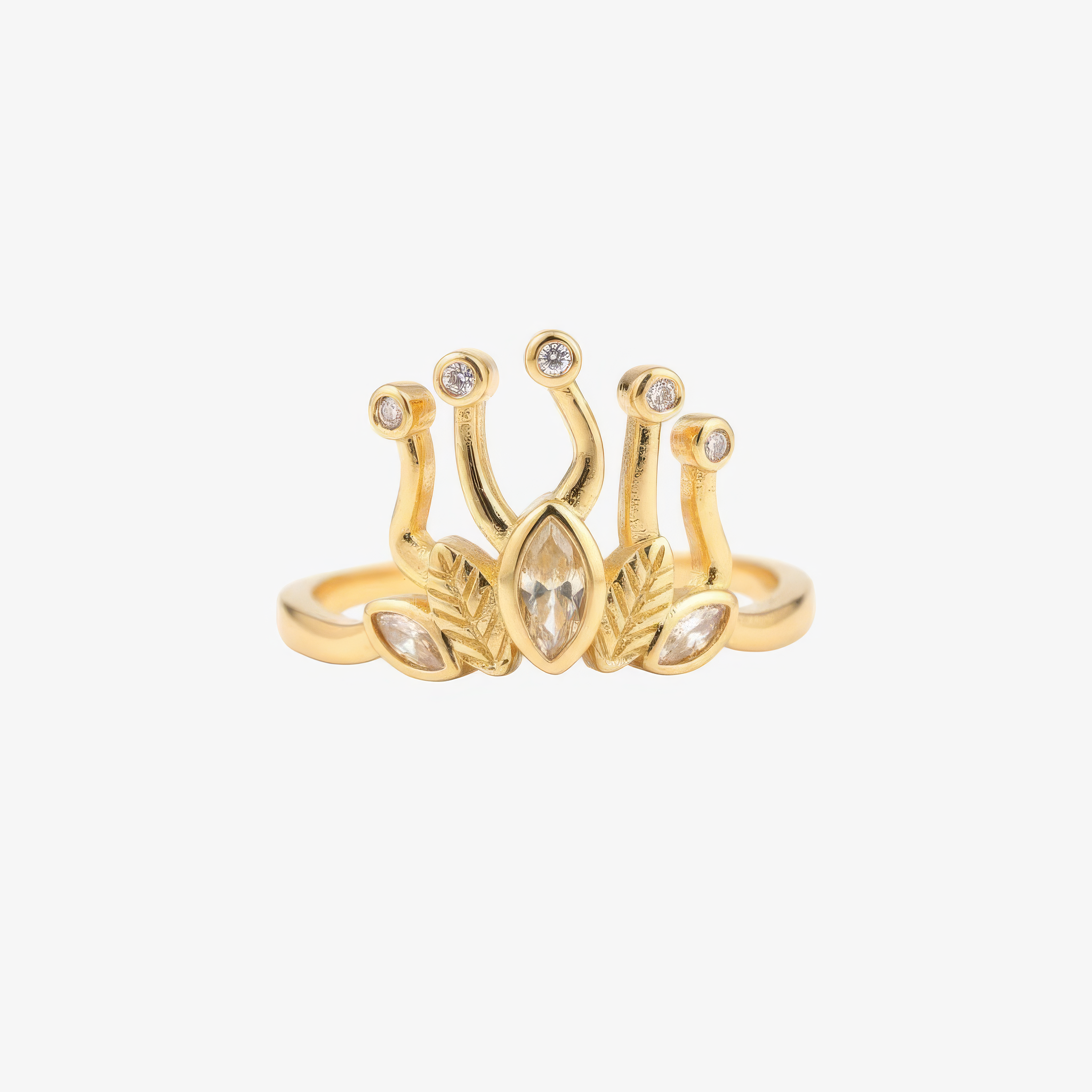 Tiana Crown Ring